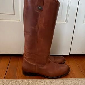 Frye Brown Leather Riding Boots